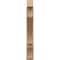 Ekena Millwork 6-in W x 36-in D x 42-in H Balboa Block Rough Cedar Woodgrain TimberThane Outlooker, Primed Tan OUTUR060X36X42BOA44RCPR - alternate 2